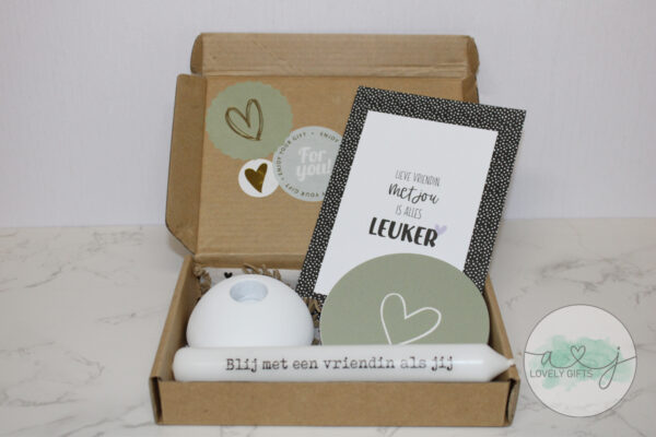 Blij met een vriendin als jij – A&J Lovely Gifts