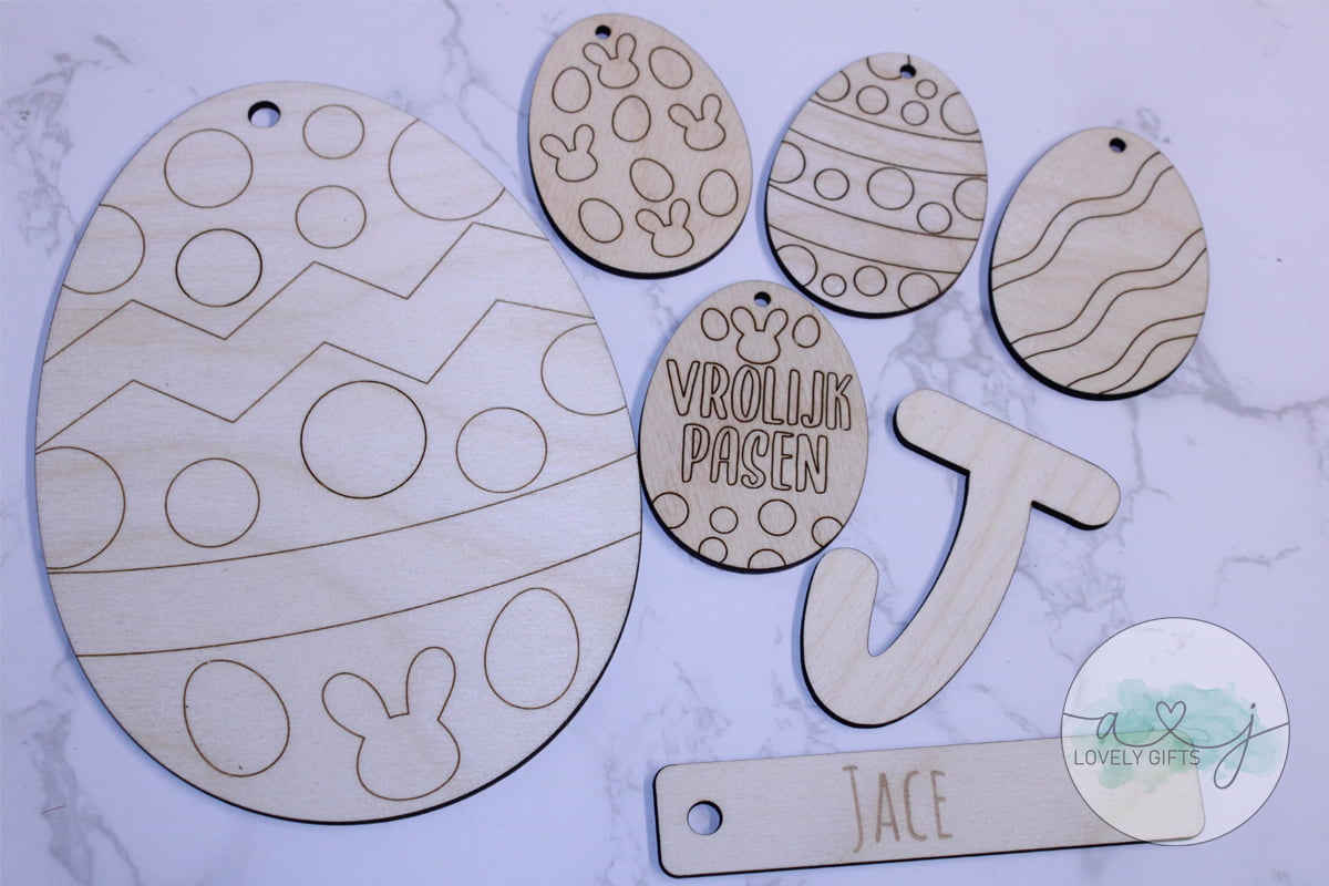 Paasei DIY kids knutselpakket - Afbeelding 3
