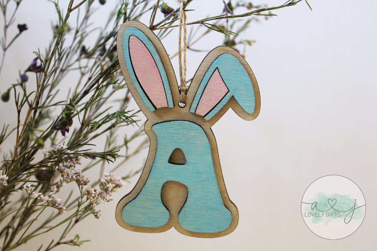 Paashanger - letter pastel - Afbeelding 3