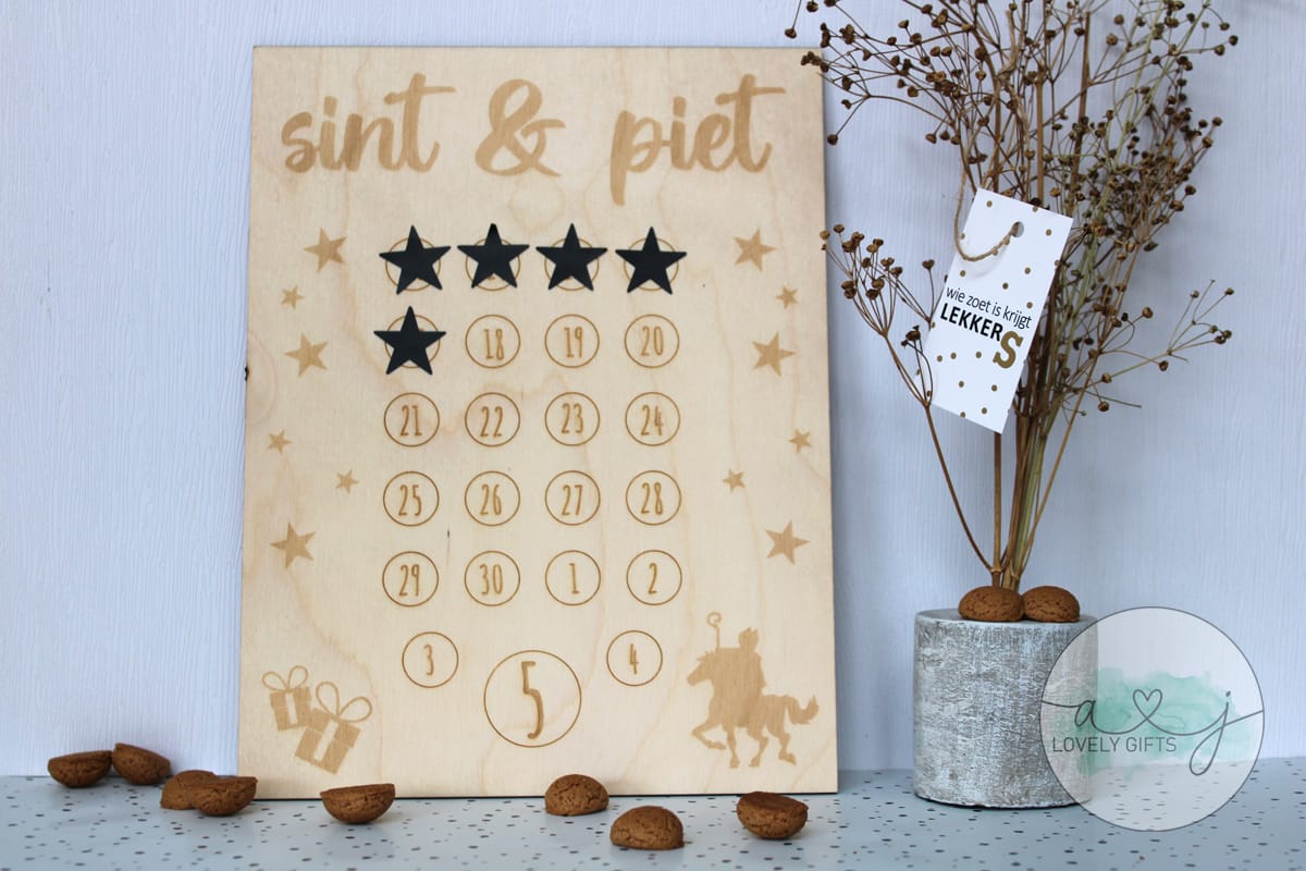 Aftelkalender- Stickers - Afbeelding 2